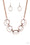 Urban Orbit Copper Paparazzi Necklace Cashmere Pink Jewels