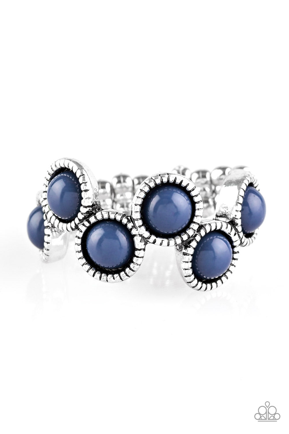 Foxy Fabulous Blue Paparazzi Ring Cashmere Pink Jewels