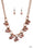 Malibu Movement Copper Paparazzi Necklace Cashmere Pink Jewels