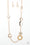 Metro Scene Gold Paparazzi Necklace Cashmere Pink Jewels