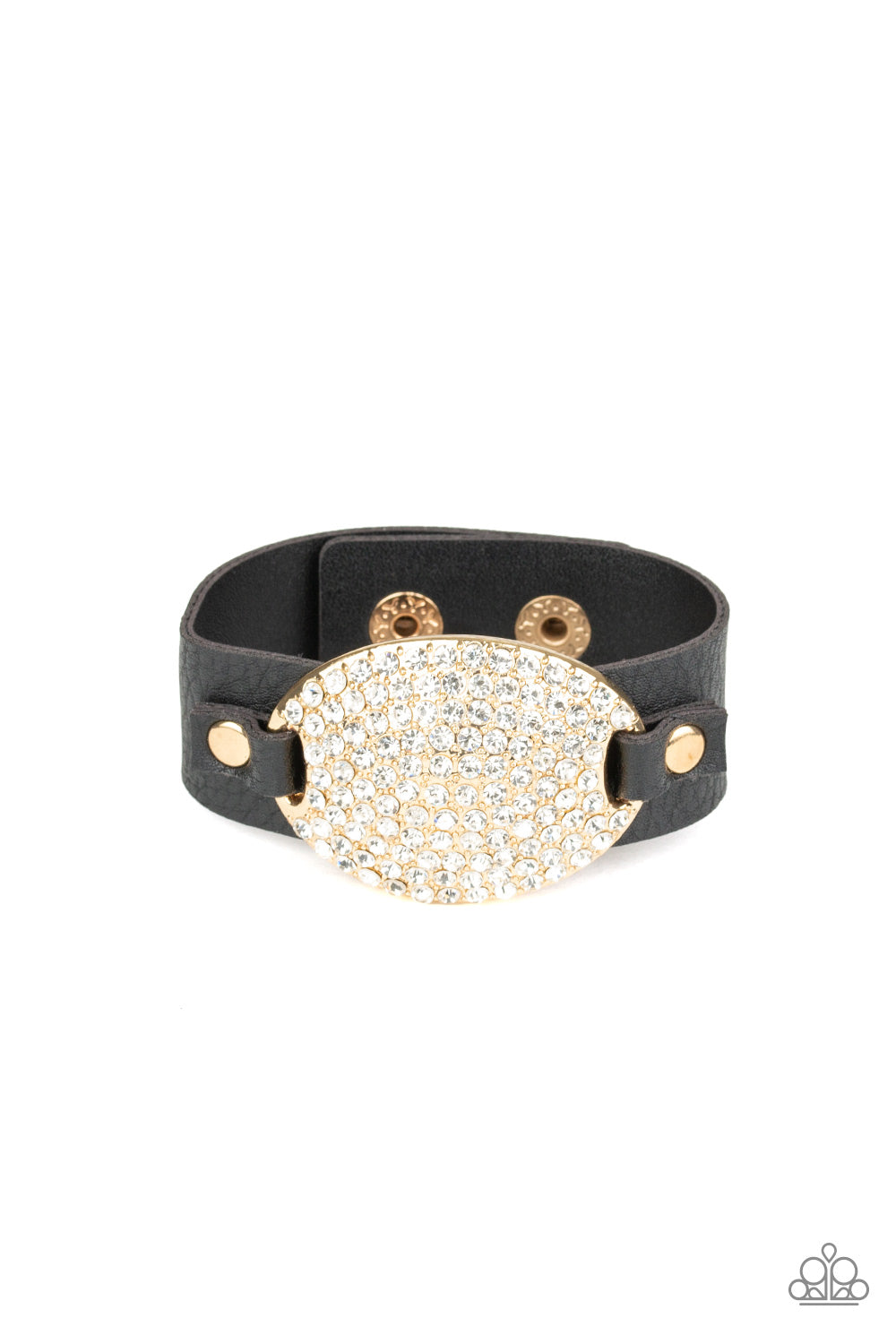 Better Recognize Gold Paparazzi Bracelet Cashmere Pink Jewels - Cashmere Pink Jewels & Accessories, Cashmere Pink Jewels & Accessories - Paparazzi