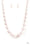 Uptown Heiress Pink Paparazzi Necklaces Cashmere Pink Jewels