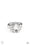 Happily Ever Eloquent White Paparazzi Ring Cashmere Pink Jewels