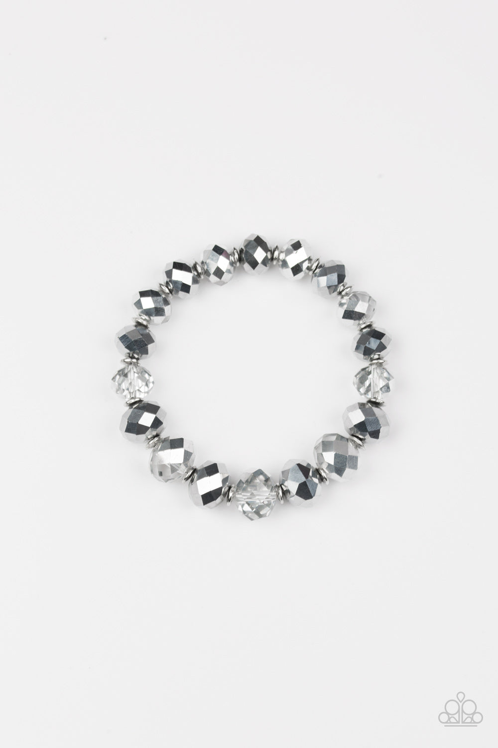 Beautifully Bewitching Silver Paparazzi Bracelet Cashmere Pink Jewels